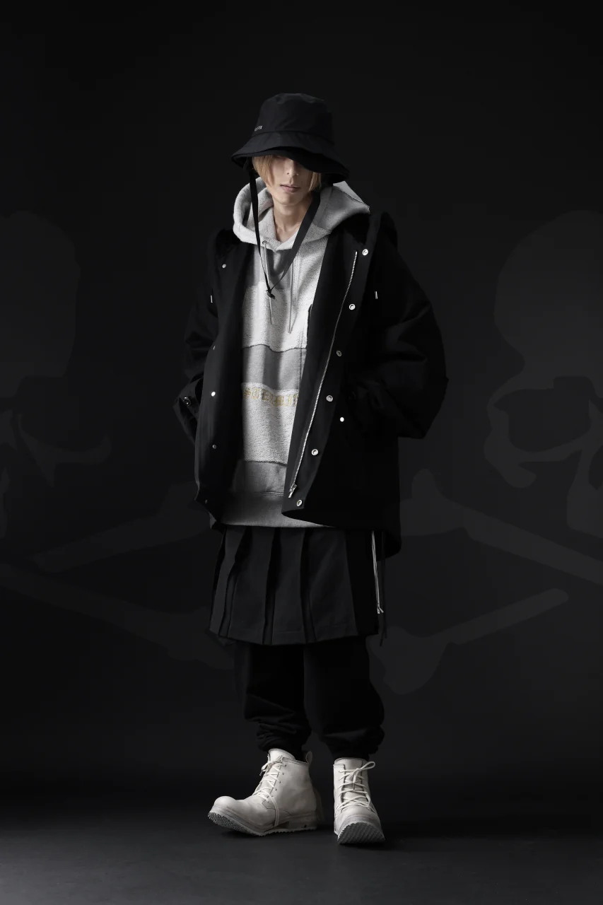mastermind JAPAN OVERSIZED SHORT MODSCOAT / PRIMALOFT (BLACK) - Image 36