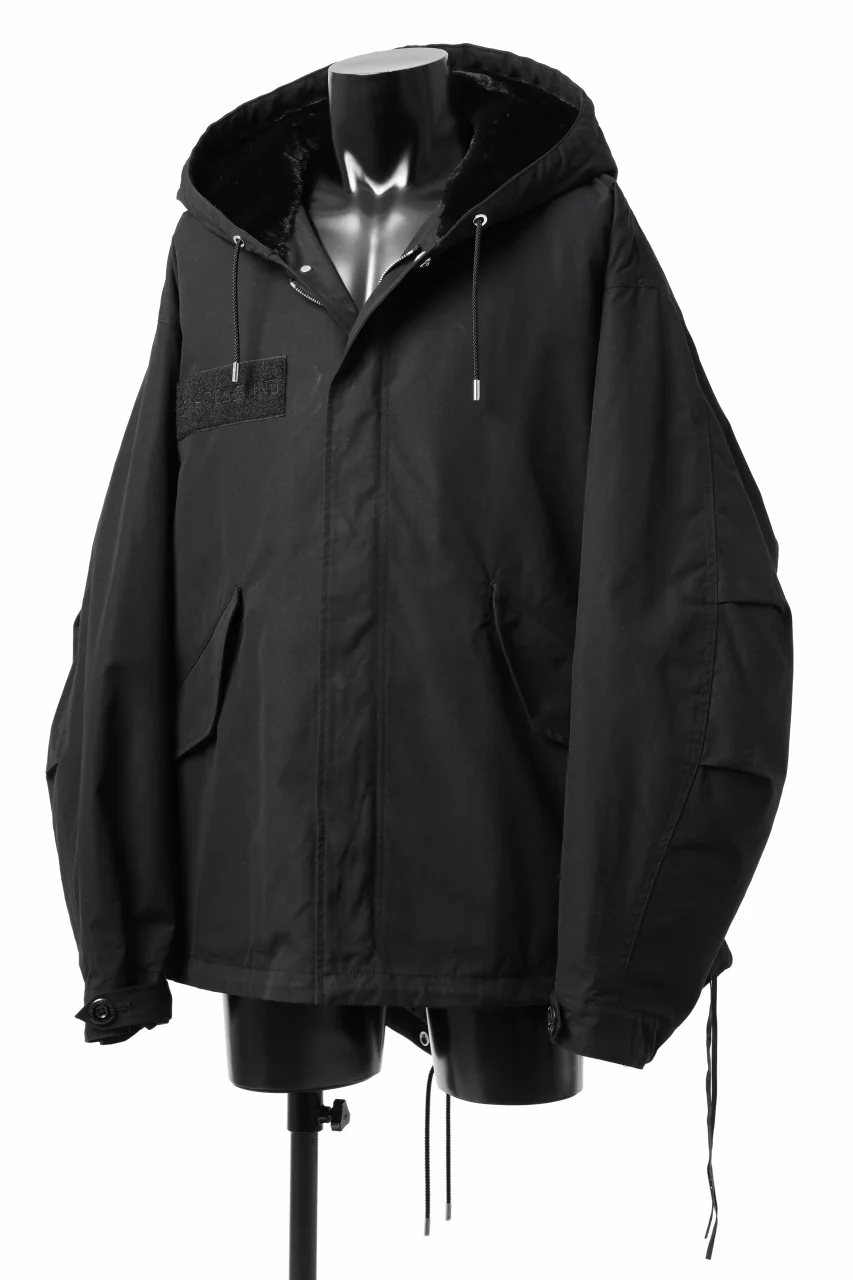 mastermind JAPAN OVERSIZED SHORT MODSCOAT / PRIMALOFT (BLACK) - Image 4