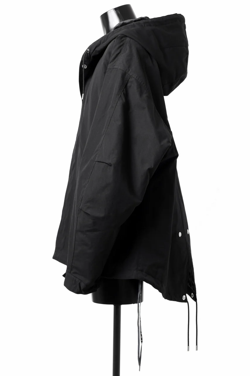 mastermind JAPAN OVERSIZED SHORT MODSCOAT / PRIMALOFT (BLACK) - Image 5