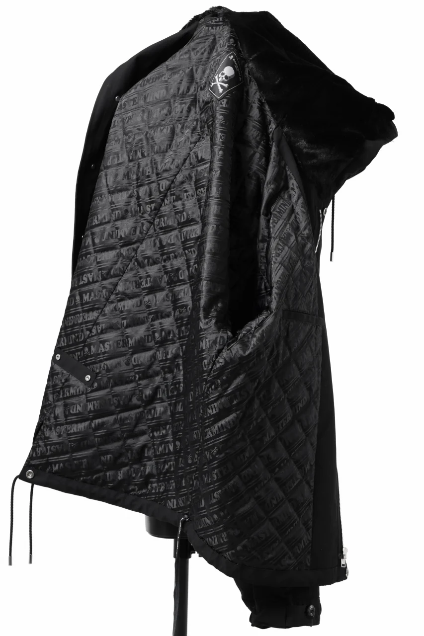 mastermind JAPAN OVERSIZED SHORT MODSCOAT / PRIMALOFT (BLACK) - Image 8