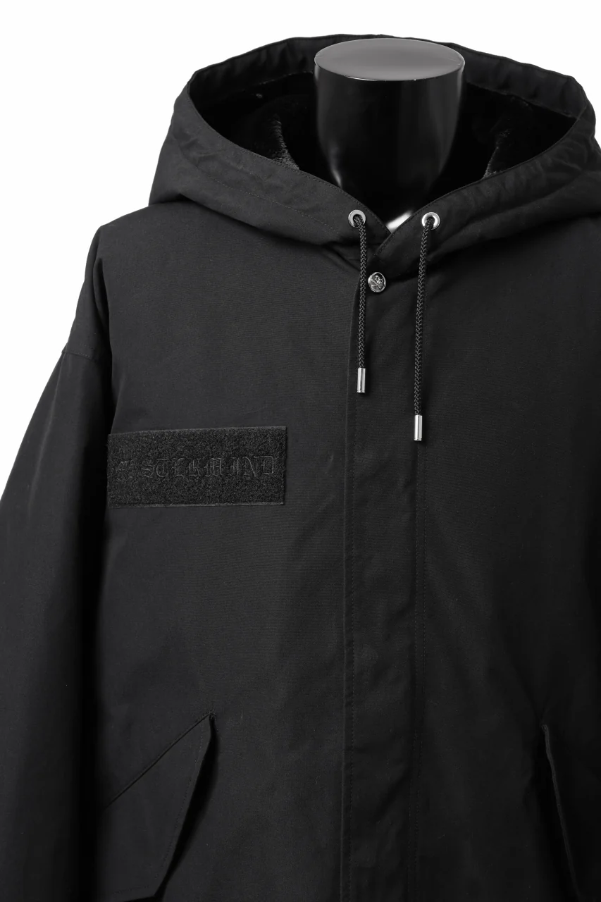 mastermind JAPAN OVERSIZED SHORT MODSCOAT / PRIMALOFT (BLACK) - Image 9