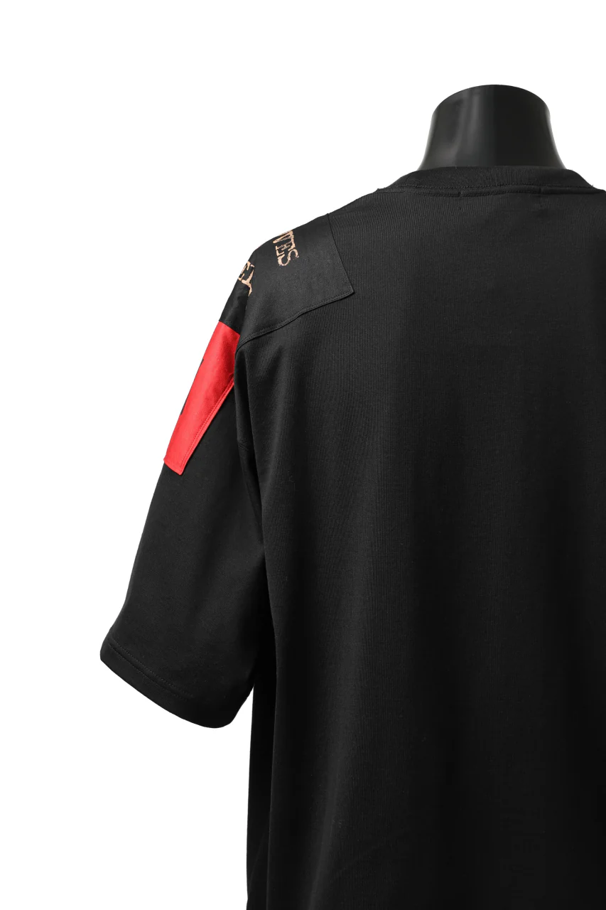 mastermind JAPAN RANDOM PATCH BOXYFIT T-SHIRT (BLACK) - Image 14