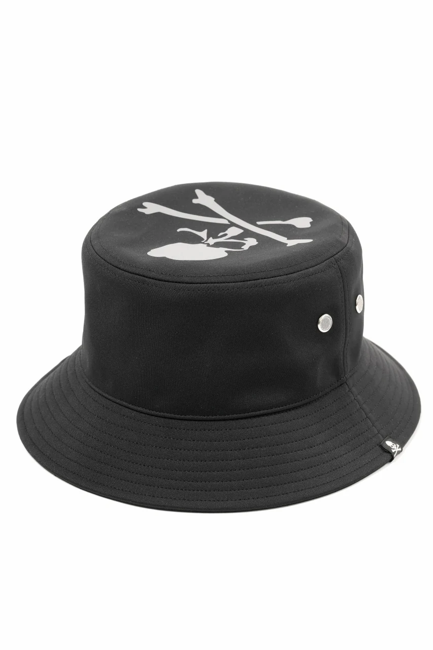 mastermind JAPAN REFLECTIVE SKULL BUCKET HAT (BLACK)