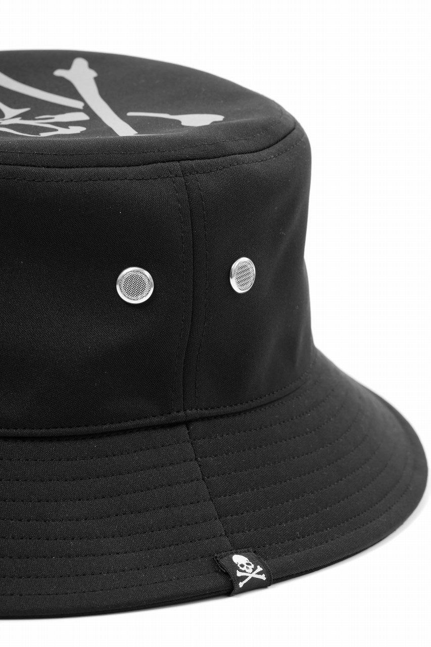 mastermind JAPAN REFLECTIVE SKULL BUCKET HAT (BLACK) - Image 10
