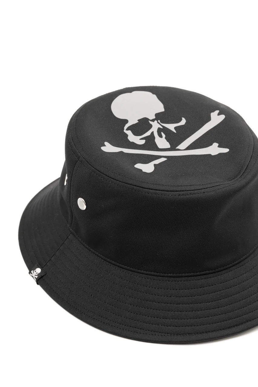 mastermind JAPAN REFLECTIVE SKULL BUCKET HAT (BLACK) - Image 7