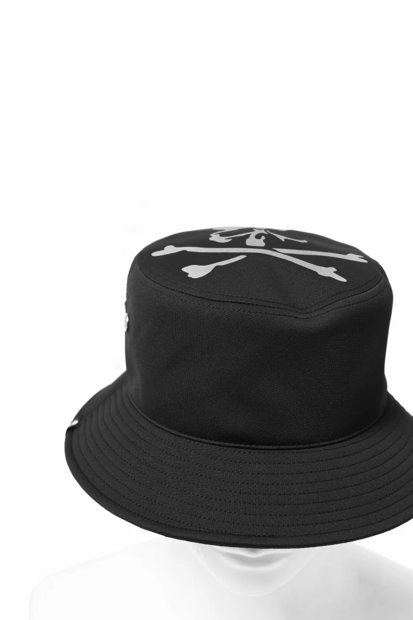 mastermind JAPAN REFLECTIVE SKULL BUCKET HAT (BLACK) - Image 14