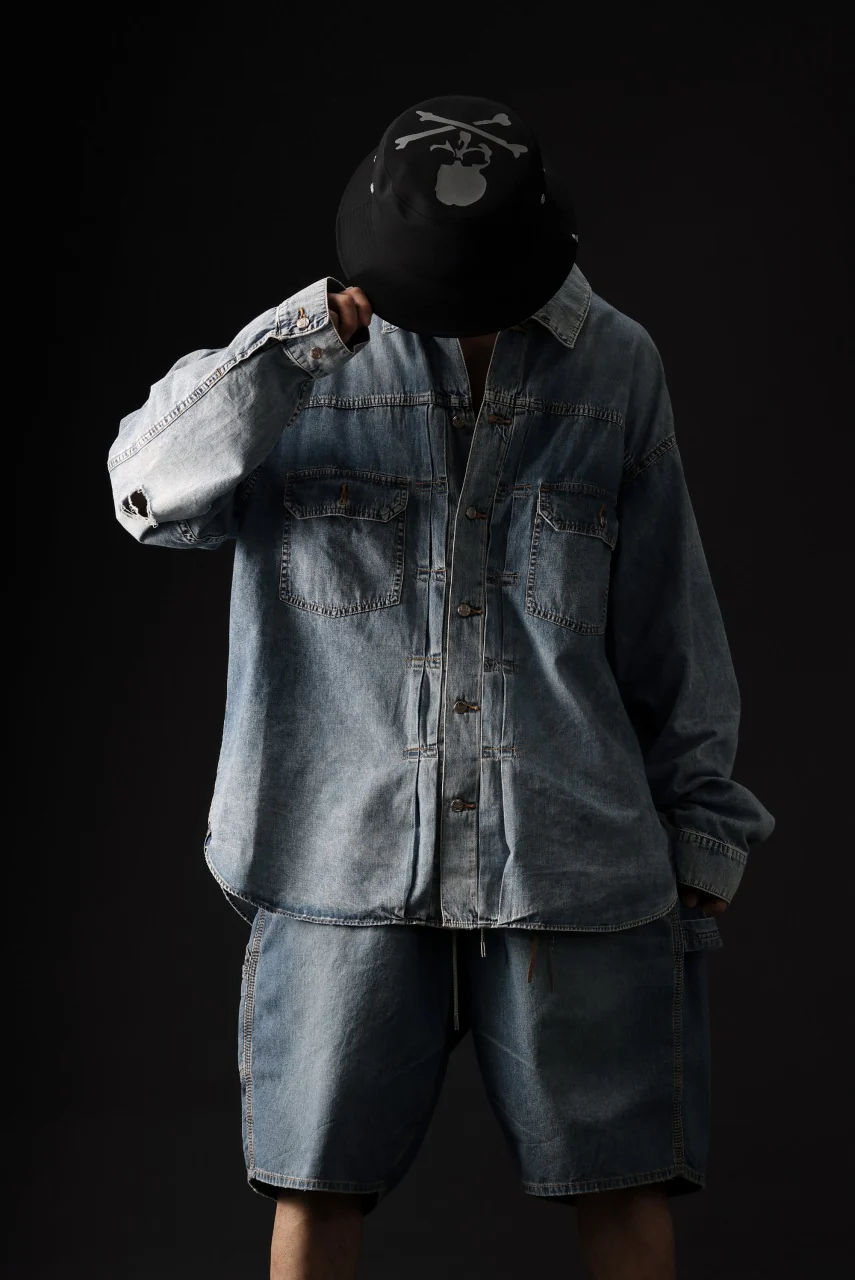 mastermind JAPAN REFLECTIVE SKULL BUCKET HAT (BLACK) - Image 25