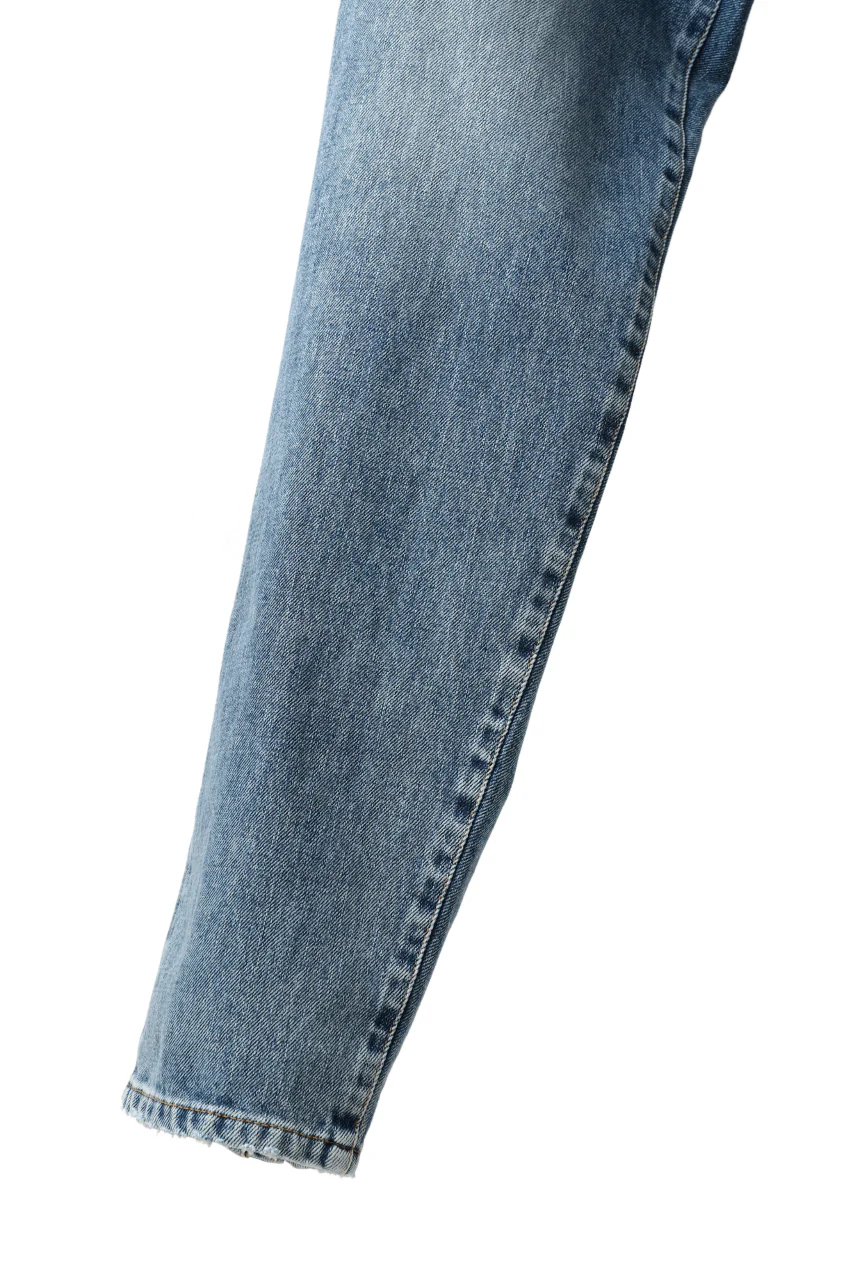 mastermind JAPAN SLIM TAPERED PANTS / 2WAY STRETCH DENIM (INDIGO) - Image 17