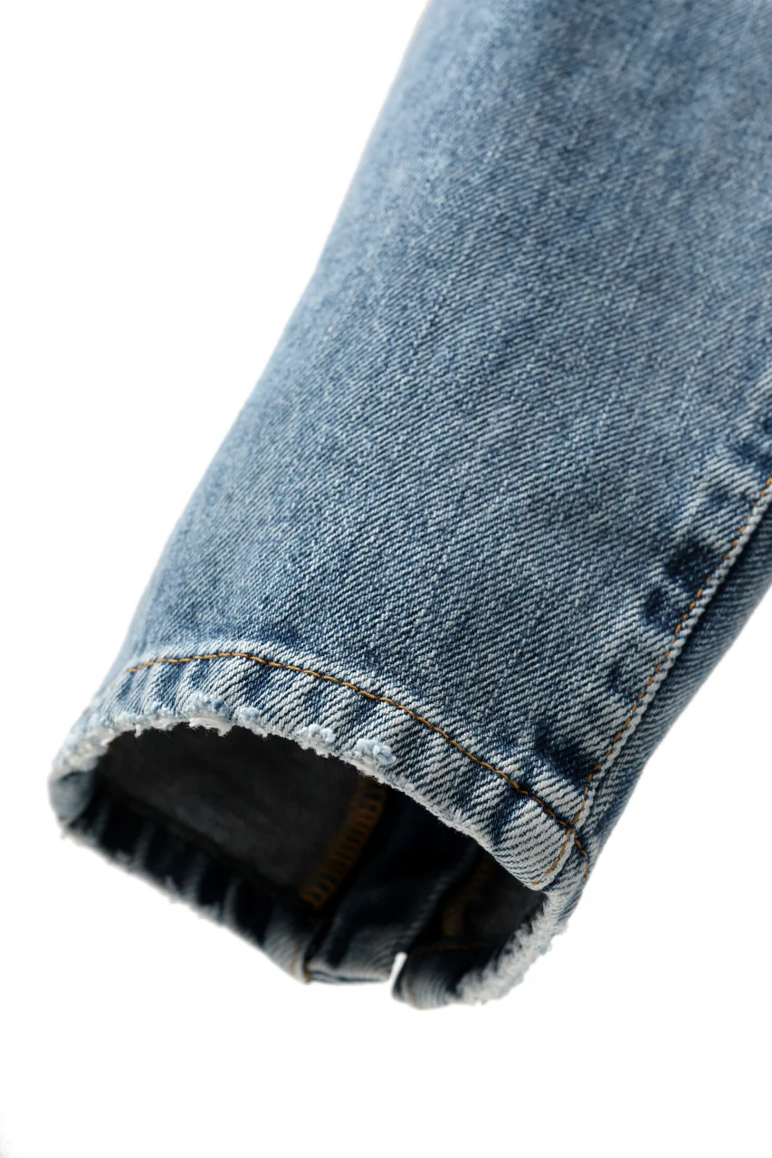 mastermind JAPAN SLIM TAPERED PANTS / 2WAY STRETCH DENIM (INDIGO) - Image 18