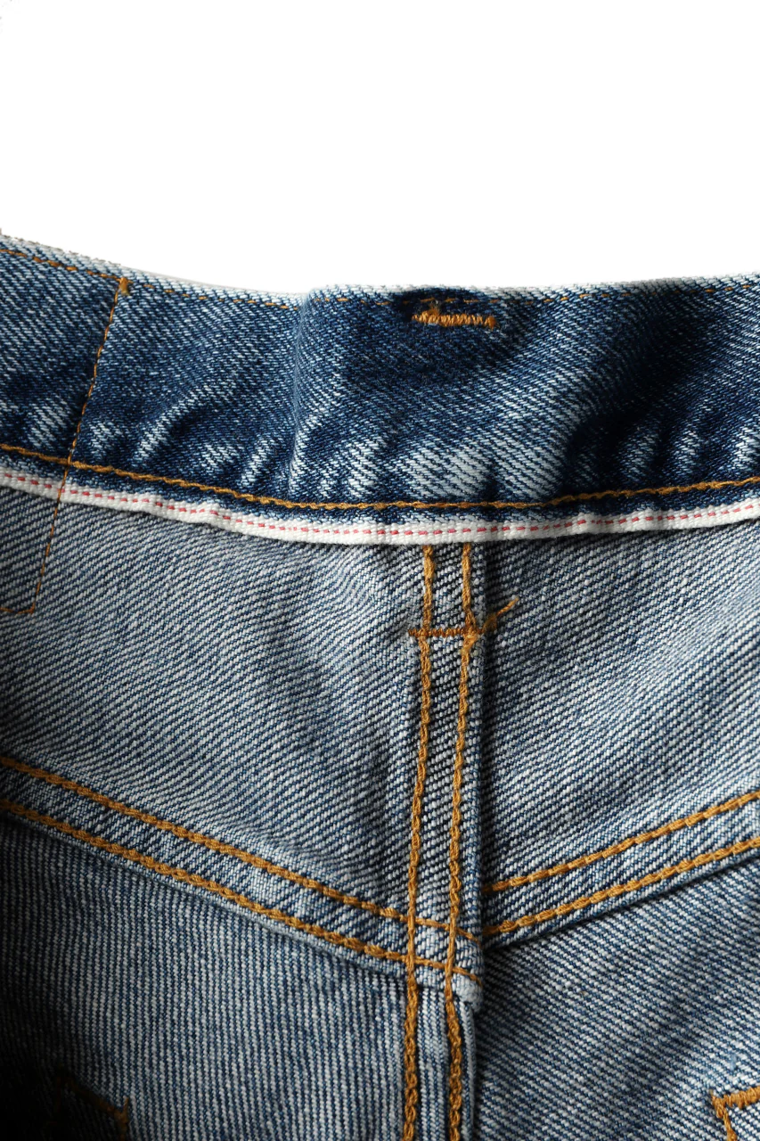 mastermind JAPAN SLIM TAPERED PANTS / 2WAY STRETCH DENIM (INDIGO) - Image 19