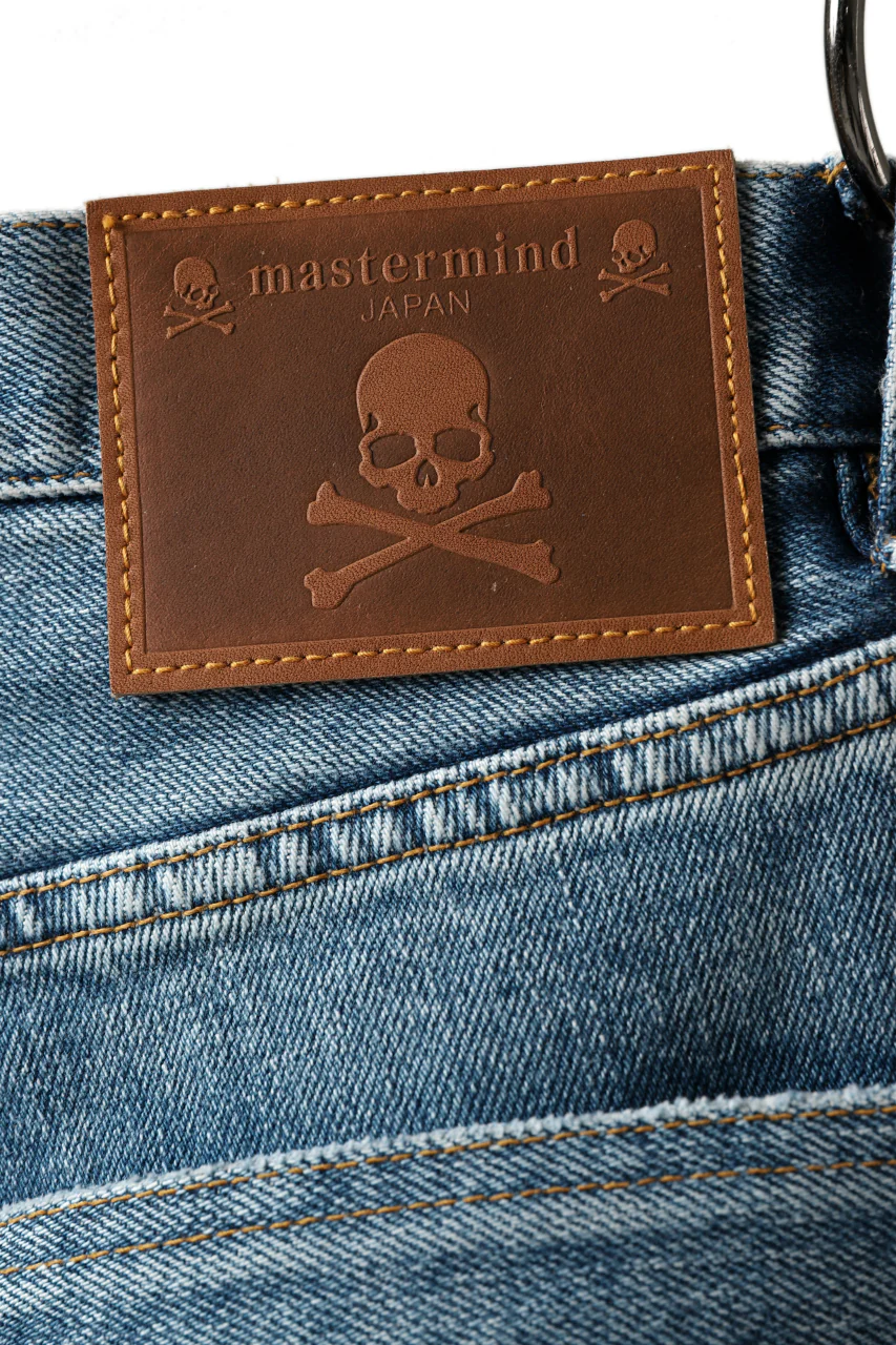 mastermind JAPAN SLIM TAPERED PANTS / 2WAY STRETCH DENIM (INDIGO) - Image 28