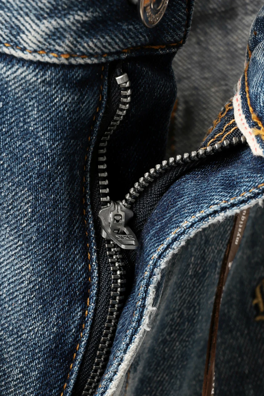 mastermind JAPAN SLIM TAPERED PANTS / 2WAY STRETCH DENIM (INDIGO) - Image 33