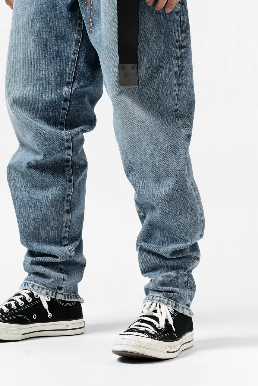 mastermind JAPAN SLIM TAPERED PANTS / 2WAY STRETCH DENIM (INDIGO) - Image 35