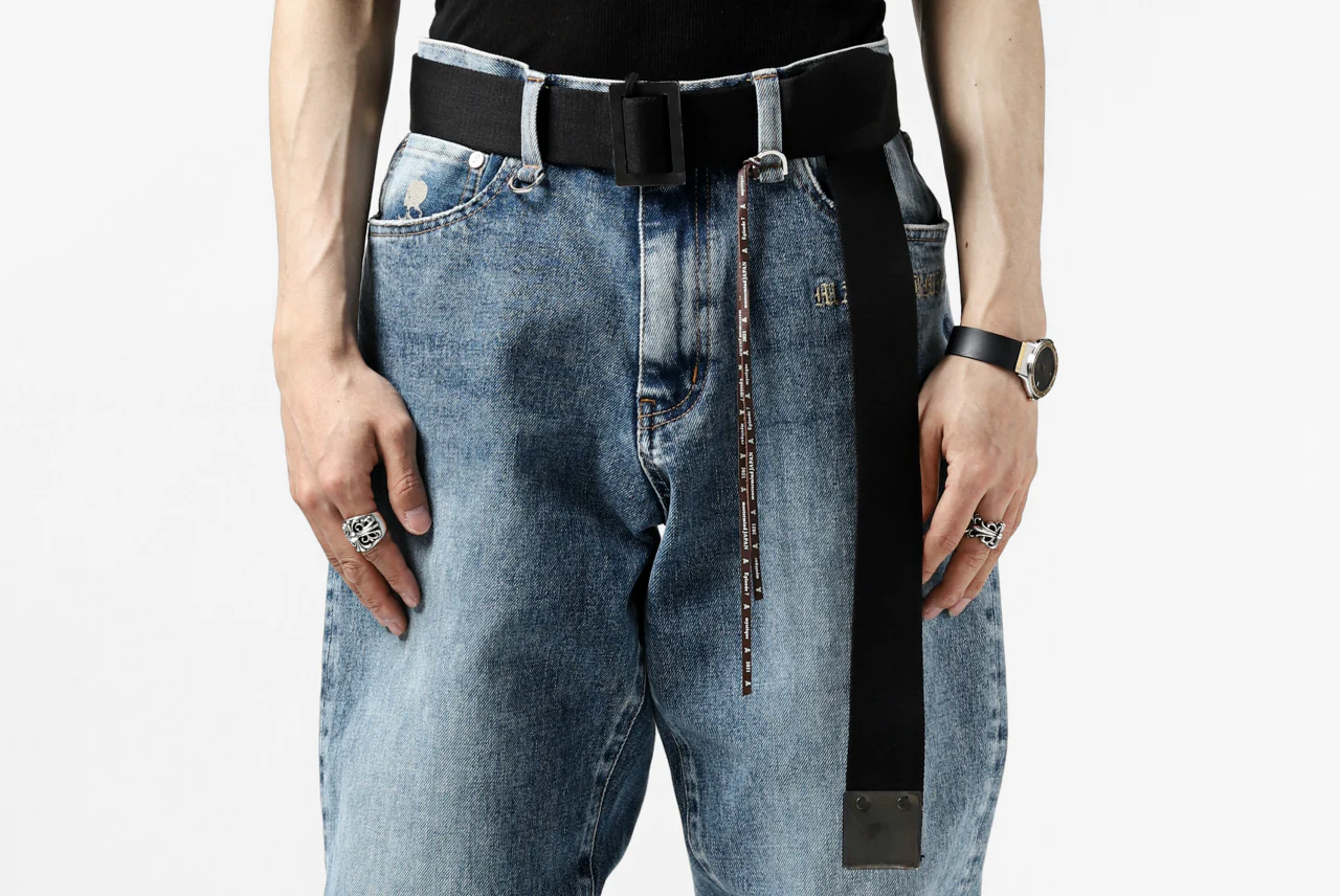 mastermind JAPAN SLIM TAPERED PANTS / 2WAY STRETCH DENIM (INDIGO) - Image 36