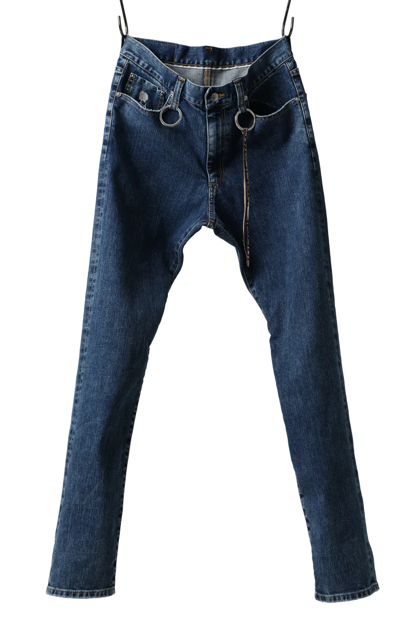 mastermind JAPAN SLIMFIT JEANS / 2WAY STRETCH DENIM (INDIGO)
