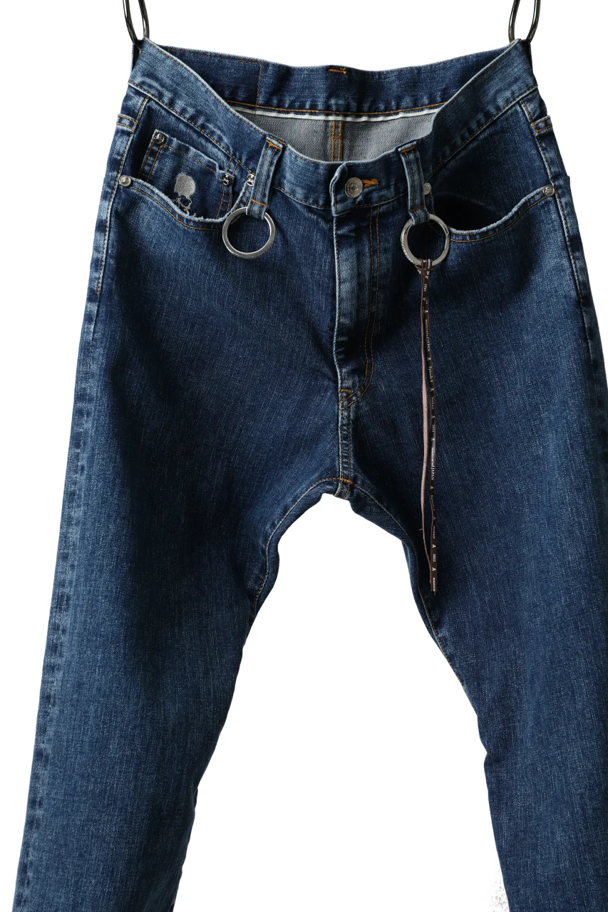 mastermind JAPAN SLIMFIT JEANS / 2WAY STRETCH DENIM (INDIGO) - Image 10