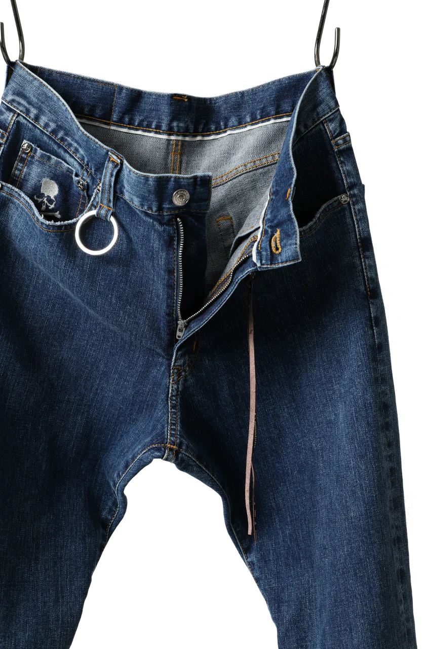mastermind JAPAN SLIMFIT JEANS / 2WAY STRETCH DENIM (INDIGO) - Image 16