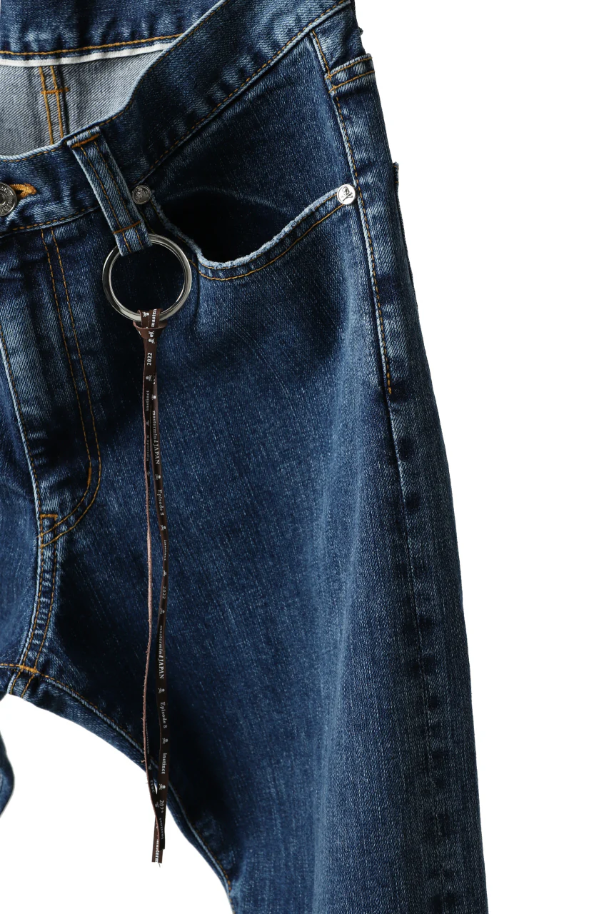 mastermind JAPAN SLIMFIT JEANS / 2WAY STRETCH DENIM (INDIGO) - Image 18