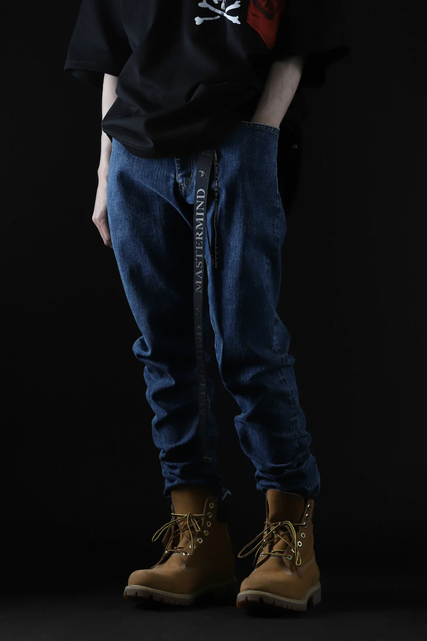 mastermind JAPAN SLIMFIT JEANS / 2WAY STRETCH DENIM (INDIGO) - Image 32