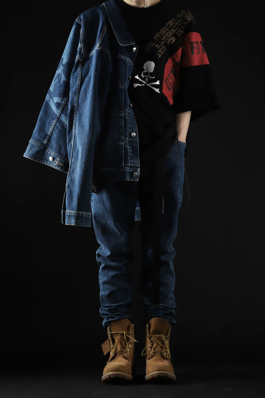 mastermind JAPAN SLIMFIT JEANS / 2WAY STRETCH DENIM (INDIGO) - Image 34