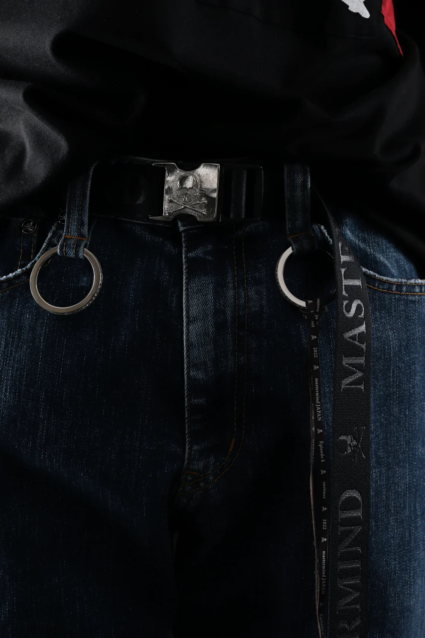 mastermind JAPAN SLIMFIT JEANS / 2WAY STRETCH DENIM (INDIGO) - Image 35