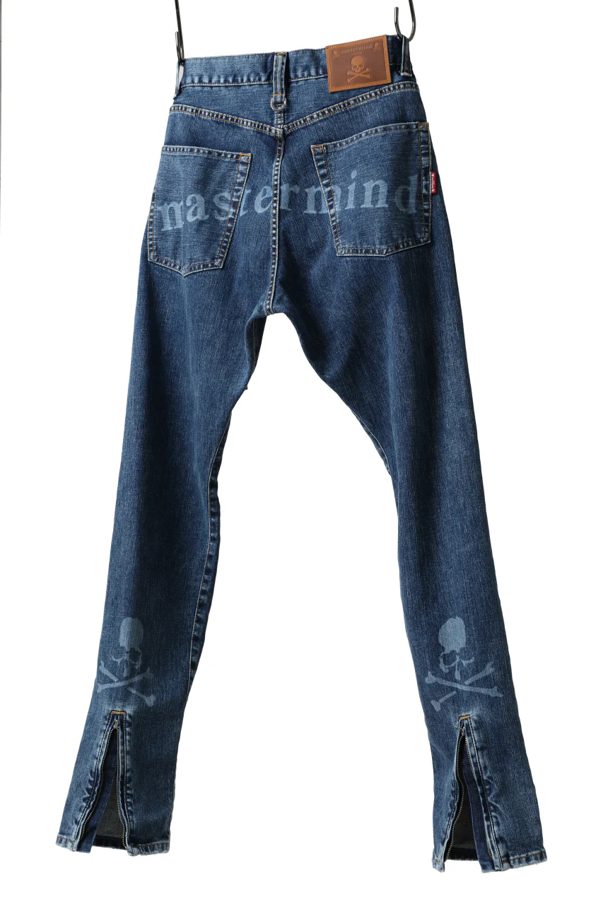 mastermind JAPAN SLIMFIT JEANS / 2WAY STRETCH DENIM (INDIGO) - Image 5