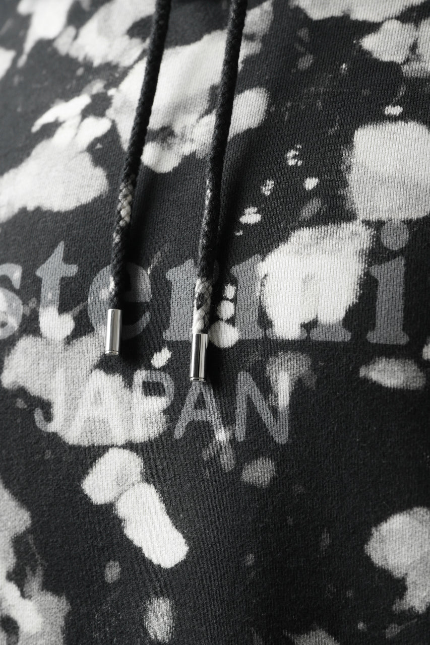 mastermind JAPAN SWEAT HOODIE / BLEACH - TIEDYE (BLACK x WHITE) - Image 26