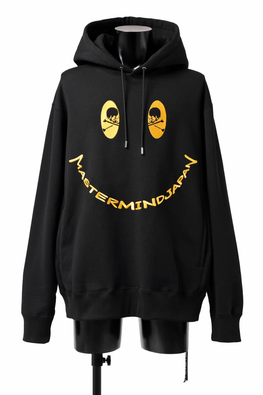 mastermind JAPAN SWEAT HOODIE / FACE LOGO (BLACK)