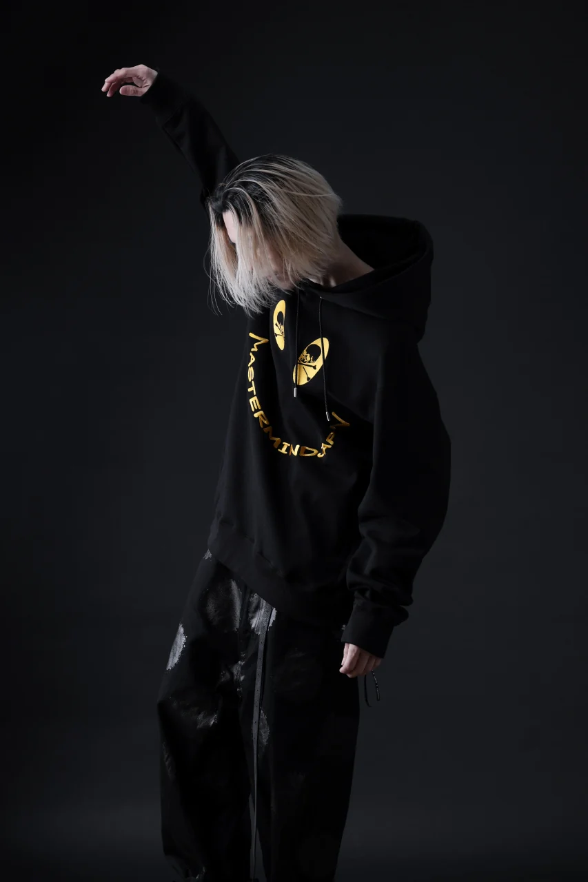 mastermind JAPAN SWEAT HOODIE / FACE LOGO (BLACK) - Image 10