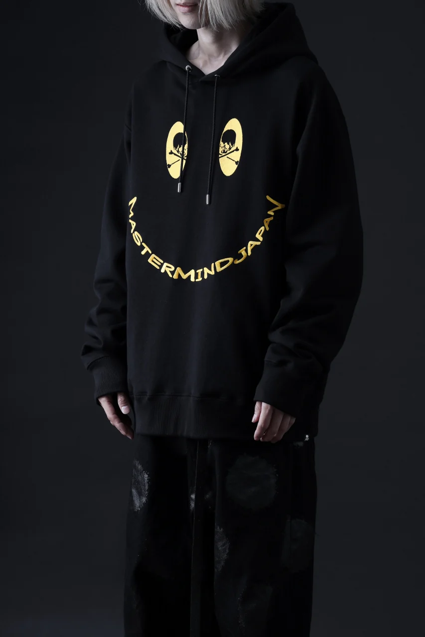 mastermind JAPAN SWEAT HOODIE / FACE LOGO (BLACK) - Image 4