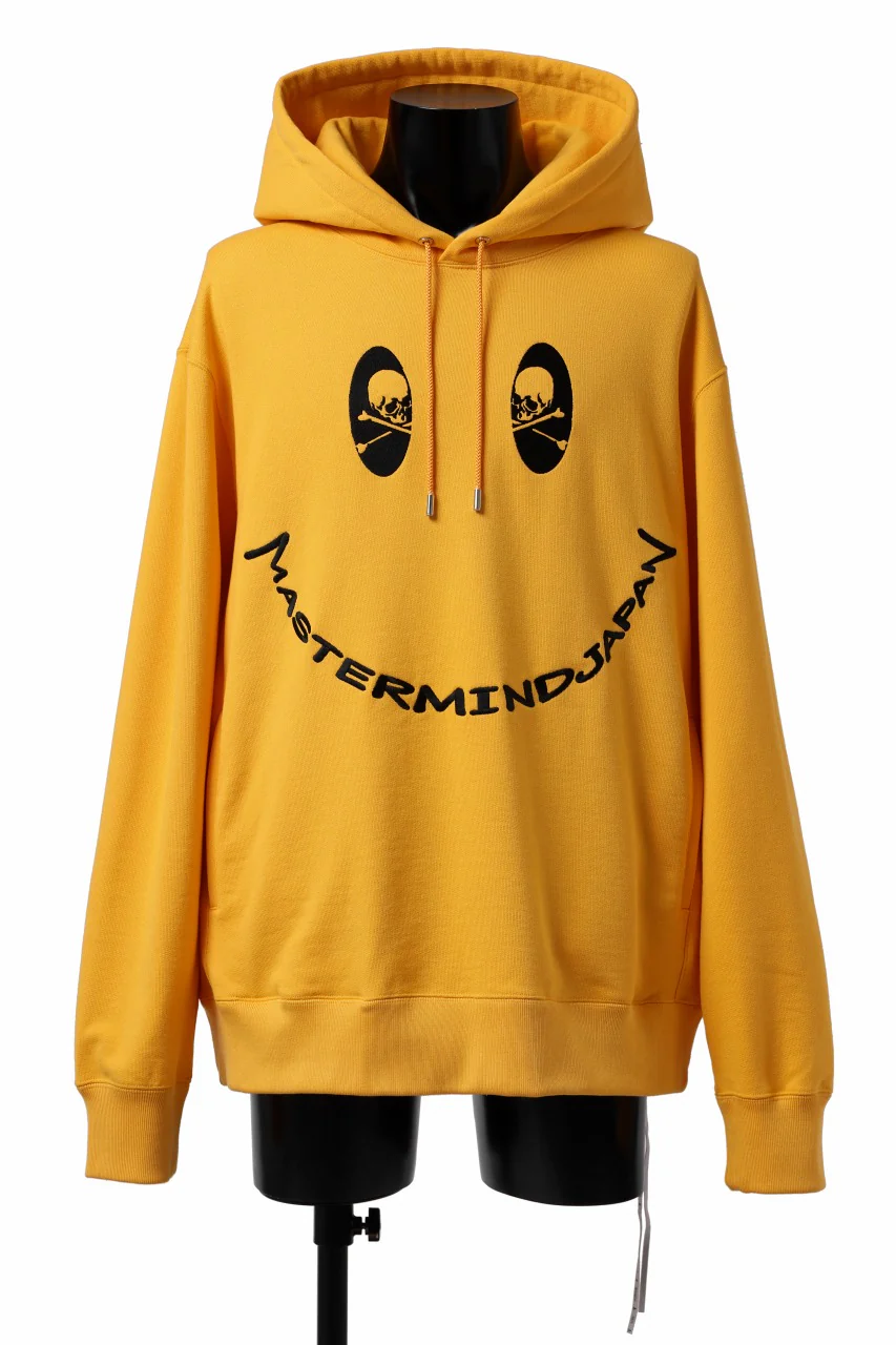mastermind JAPAN SWEAT HOODIE / FACE LOGO (YELLOW)