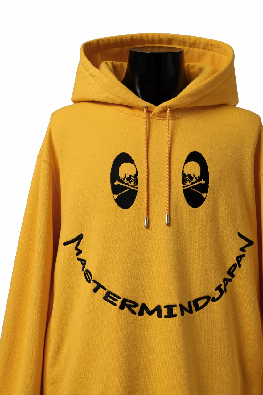 mastermind JAPAN SWEAT HOODIE / FACE LOGO (YELLOW) - Image 7
