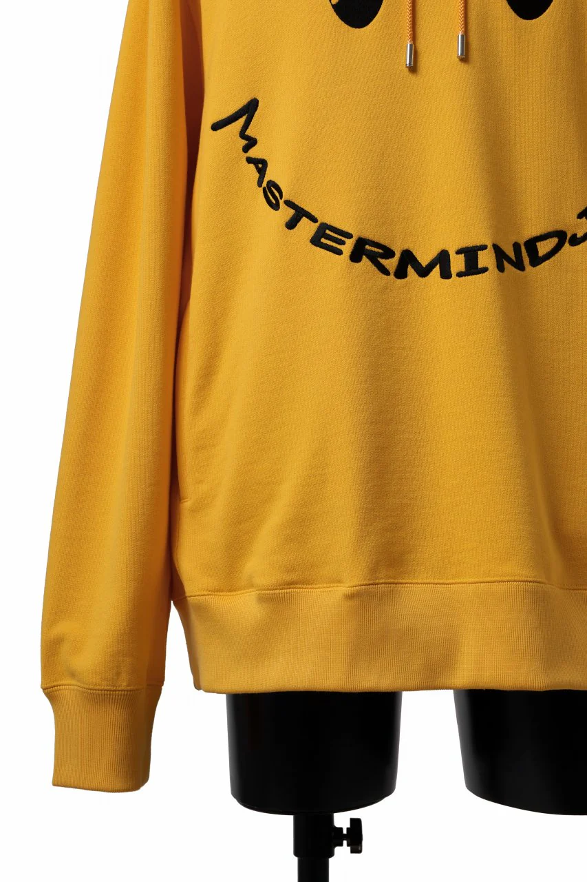 mastermind JAPAN SWEAT HOODIE / FACE LOGO (YELLOW) - Image 8
