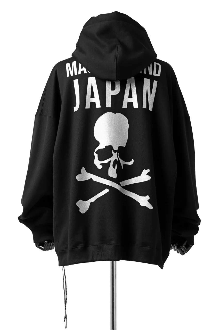 mastermind JAPAN SWEAT HOODIE / GLITTER LOGO (BLACK) - Image 12