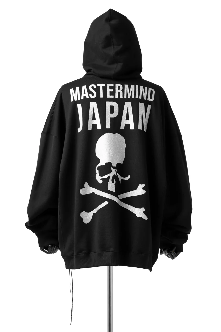 mastermind JAPAN SWEAT HOODIE / GLITTER LOGO (BLACK) - Image 13