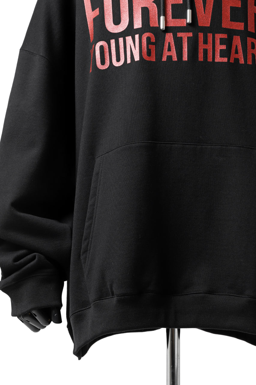 mastermind JAPAN SWEAT HOODIE / GLITTER LOGO (BLACK) - Image 15