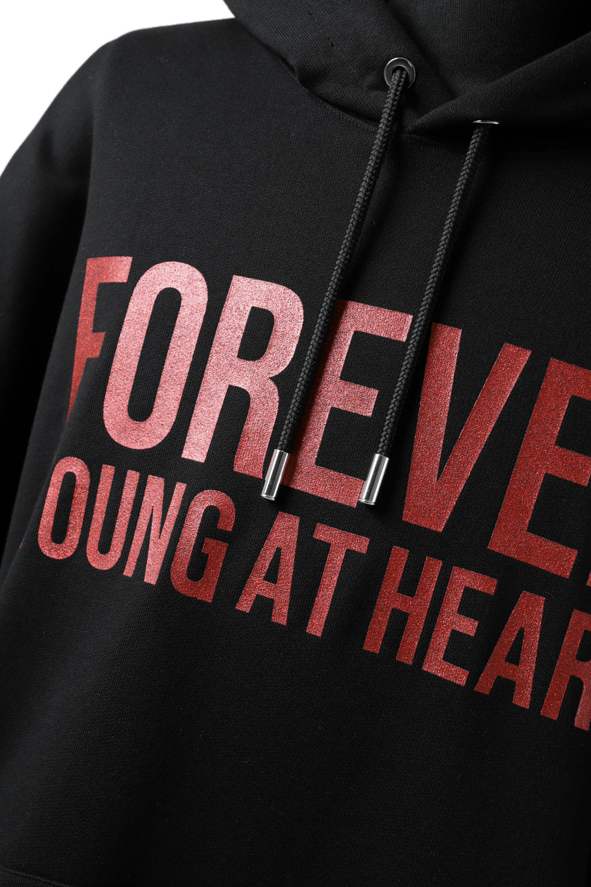 mastermind JAPAN SWEAT HOODIE / GLITTER LOGO (BLACK) - Image 18