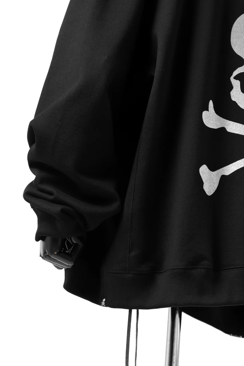 mastermind JAPAN SWEAT HOODIE / GLITTER LOGO (BLACK) - Image 22