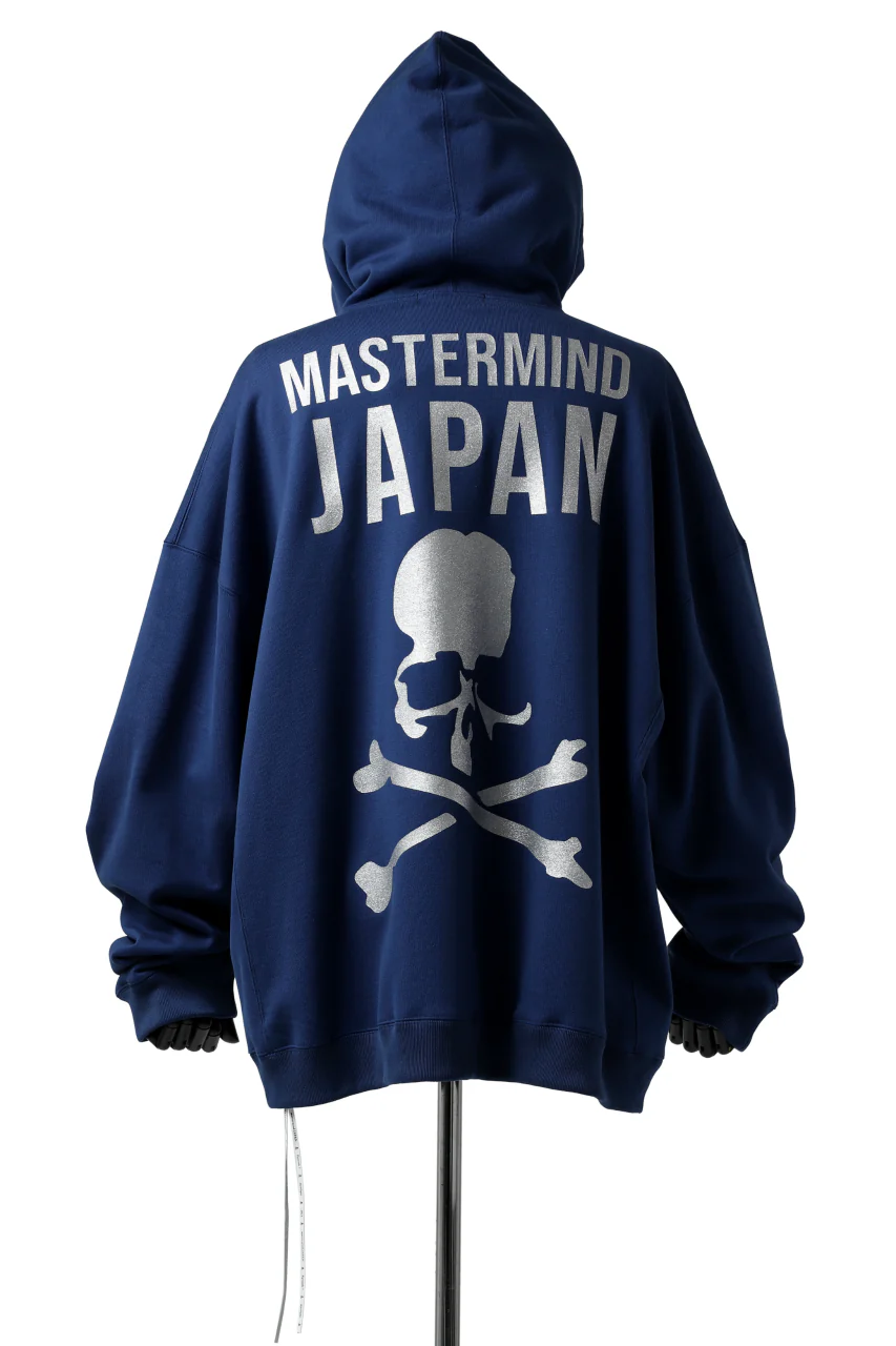 mastermind JAPAN SWEAT HOODIE / GLITTER LOGO (NAVY) - Image 10