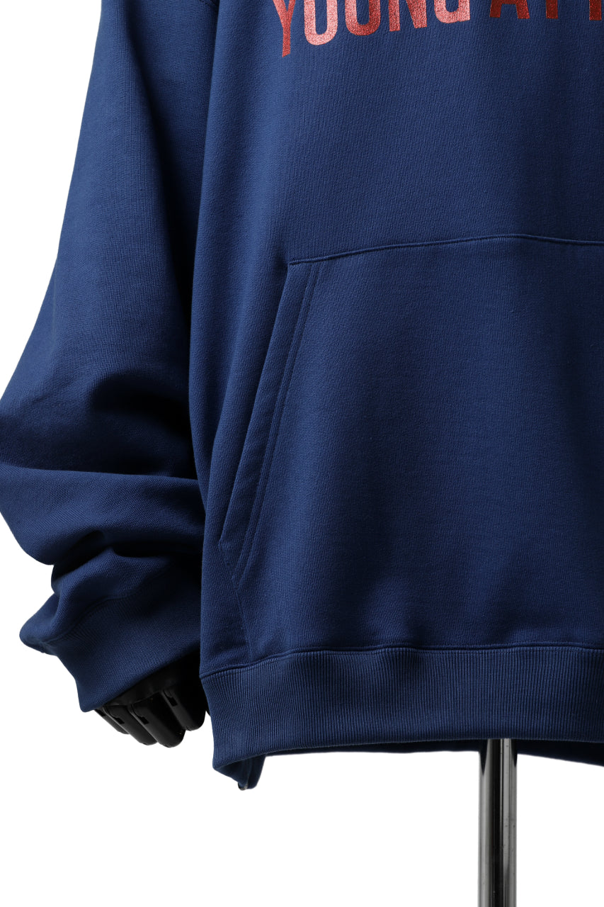 mastermind JAPAN SWEAT HOODIE / GLITTER LOGO (NAVY) - Image 13