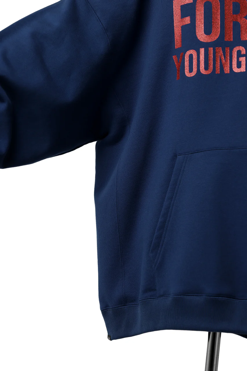mastermind JAPAN SWEAT HOODIE / GLITTER LOGO (NAVY) - Image 16
