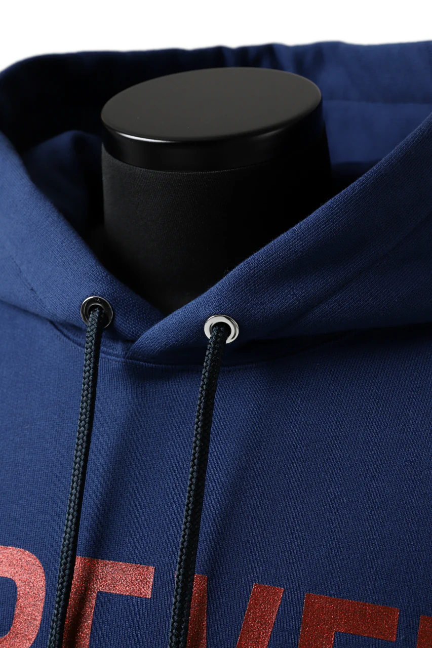 mastermind JAPAN SWEAT HOODIE / GLITTER LOGO (NAVY) - Image 17