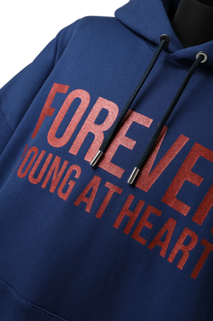 mastermind JAPAN SWEAT HOODIE / GLITTER LOGO (NAVY) - Image 18