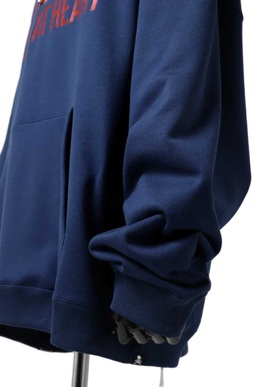 mastermind JAPAN SWEAT HOODIE / GLITTER LOGO (NAVY) - Image 21
