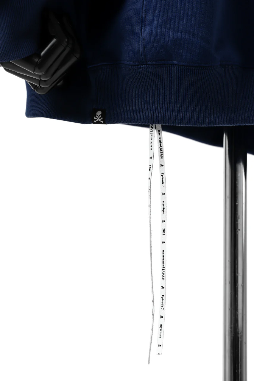 mastermind JAPAN SWEAT HOODIE / GLITTER LOGO (NAVY) - Image 22