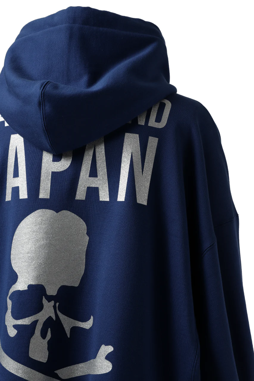 mastermind JAPAN SWEAT HOODIE / GLITTER LOGO (NAVY) - Image 24