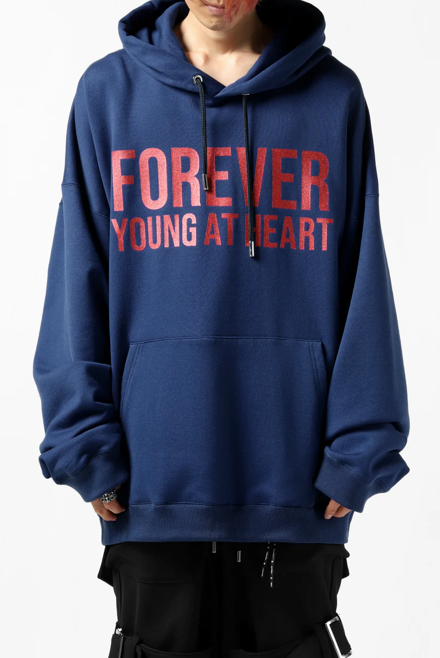 mastermind JAPAN SWEAT HOODIE / GLITTER LOGO (NAVY) - Image 5