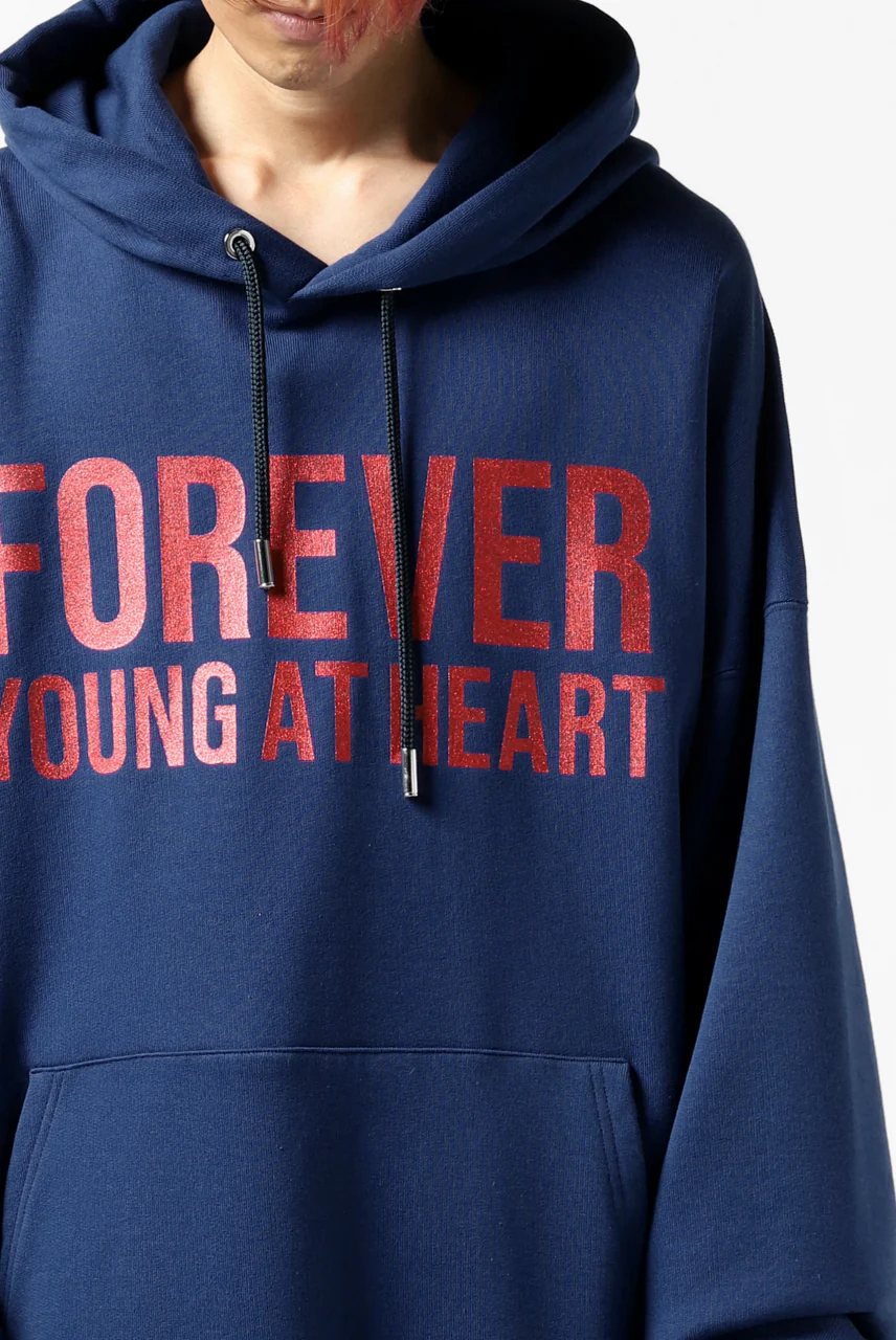 mastermind JAPAN SWEAT HOODIE / GLITTER LOGO (NAVY) - Image 6