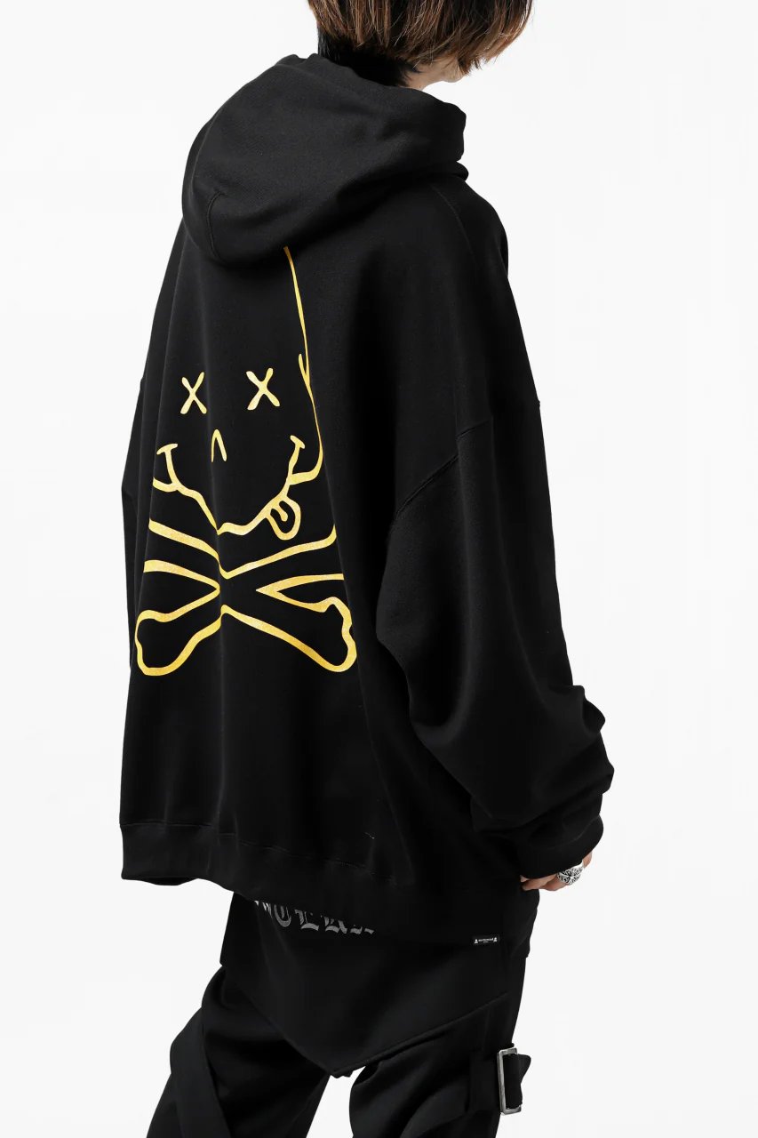mastermind JAPAN SWEAT HOODIE-NEVERMIND / GLITTER LOGO (BLACK) - Image 14