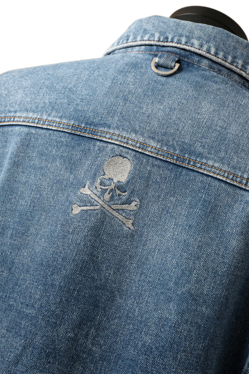 mastermind JAPAN TRUCKER JACKET / 2WAY STRETCH DENIM (INDIGO) - Image 33